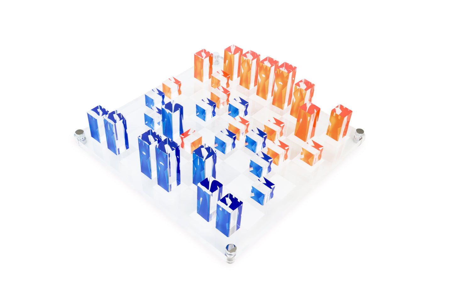 Ajedrez Blue & Orange